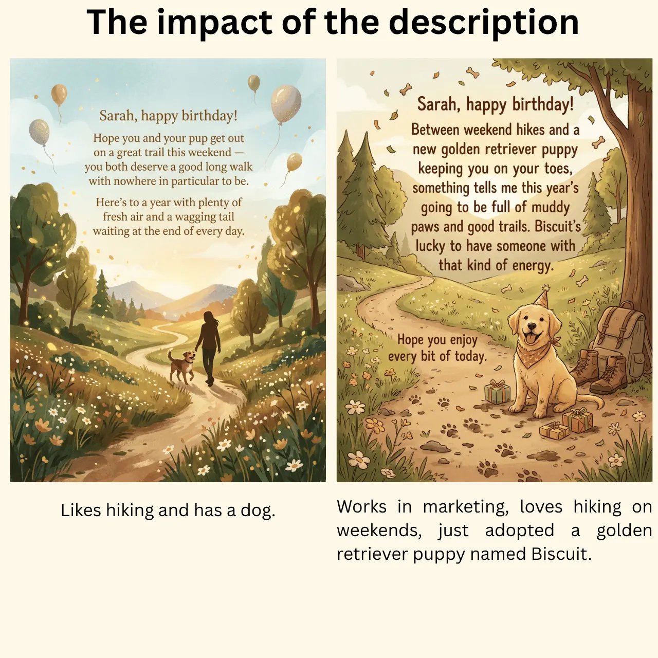 Bright happy anniversary image style with polished illustration